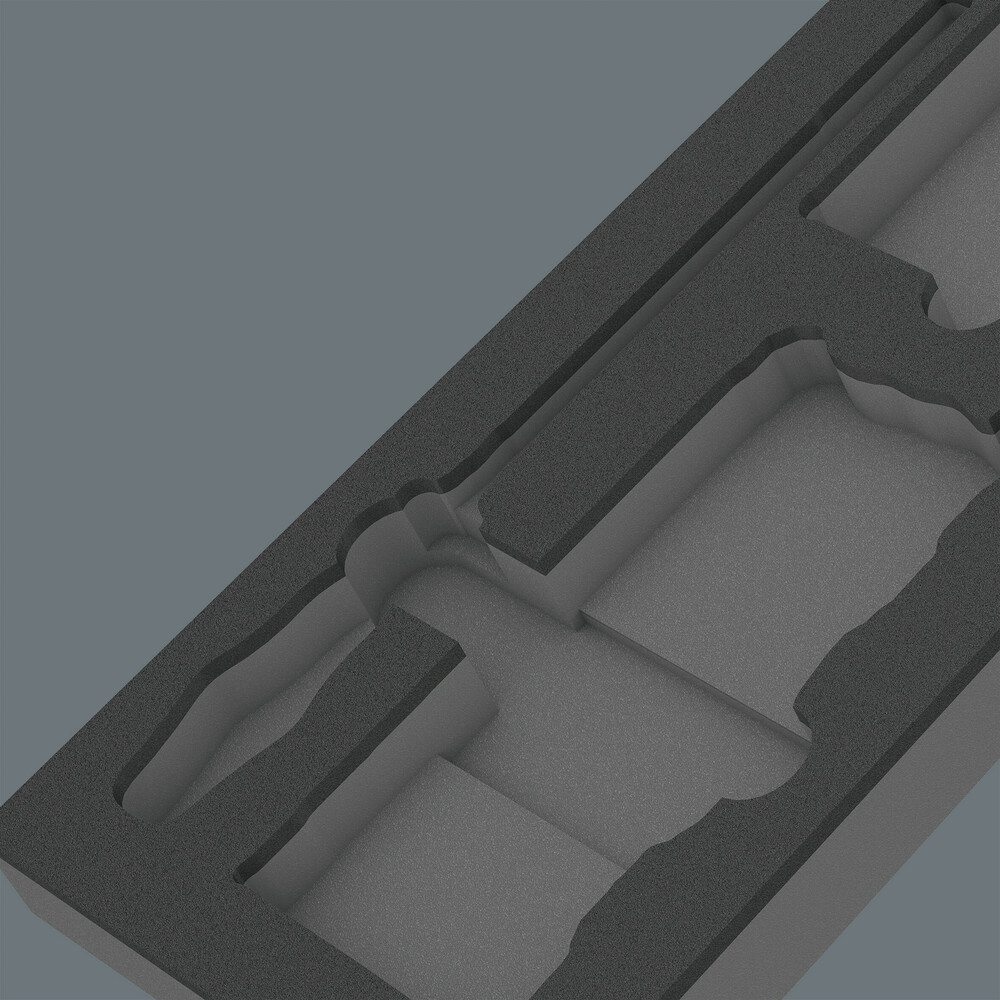 Pièce de rechange, sans outils 9850 Insert en mousse p. jeu KK+Tool-Check PLUS Wera - 05137350001