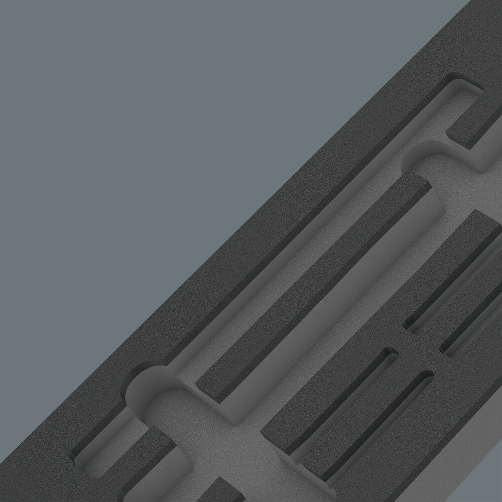 Pièce de rechange, sans outils 9882 Insert en mousse pour jeu de marteaux 1 Wera - 05137382001