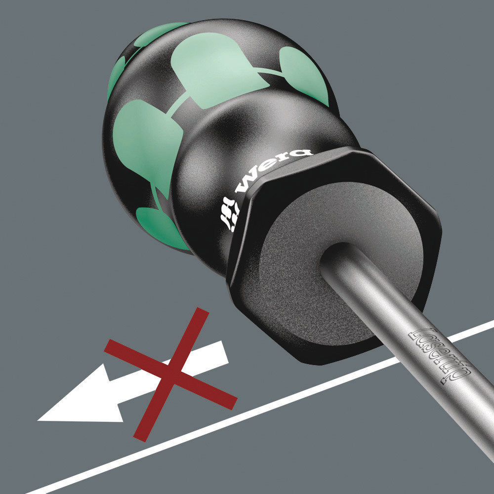 Tournevis hexagonal à tête sphérique 352 2,5 x 100 mm WERA - 05138070001