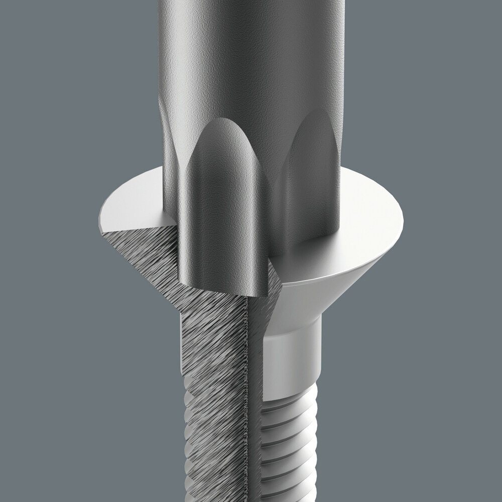 Jeu de 14 tournevis avec fonction de retenue 9712 Insert en mousse jeu de tournevis TORX HF 1 Wera - 05150103001