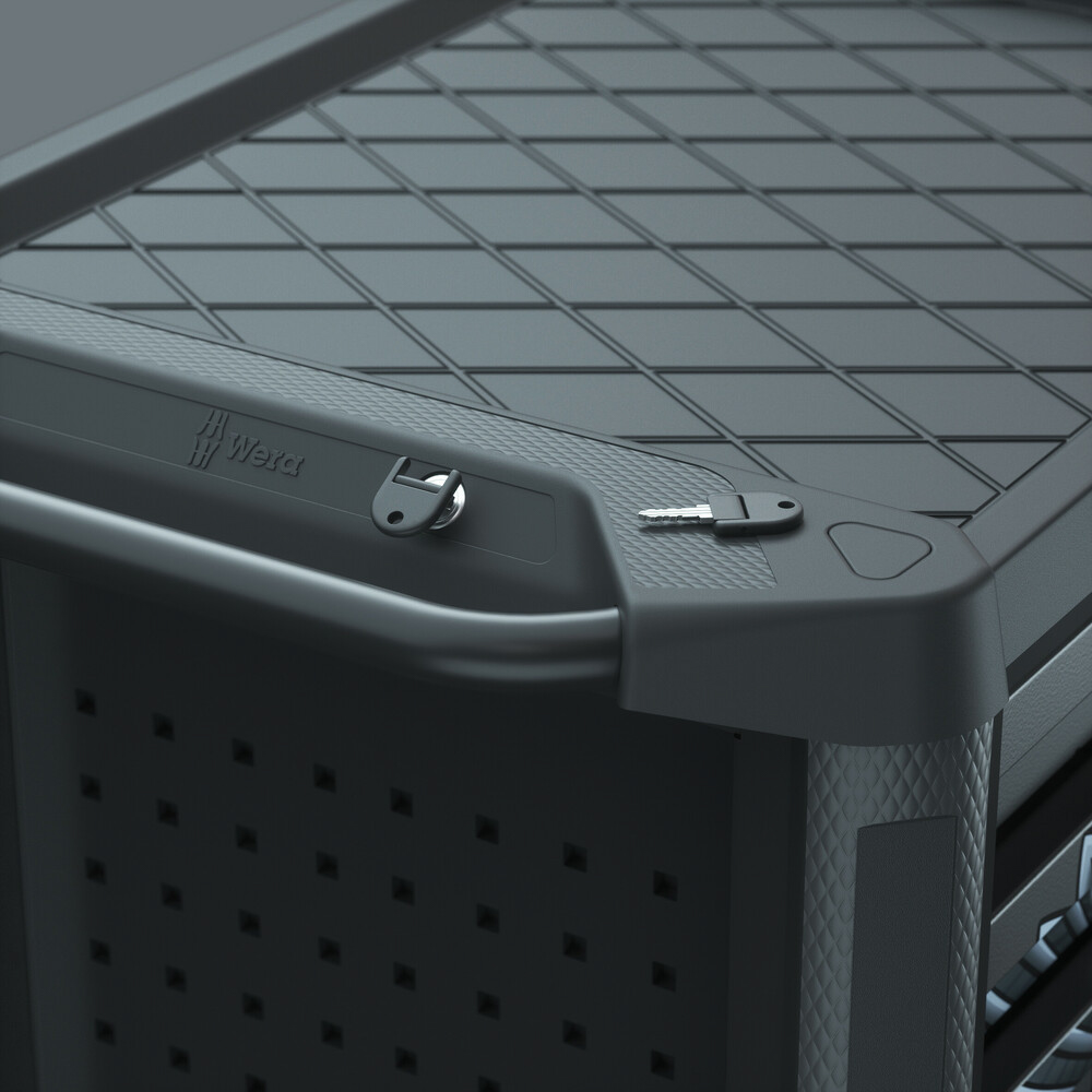 Servante d'atelier 7 tiroirs 94 pièces Tool Rebel 9700 Wera - 05150130001