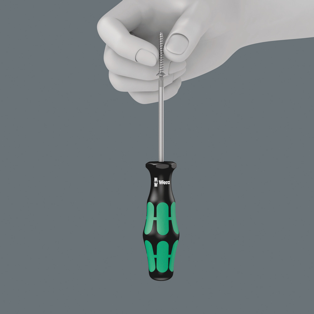 Jeu de tournevis Kraftform Plus avec fonction de retenue + Rack 367/7 TORX HF WERA - 05223161001