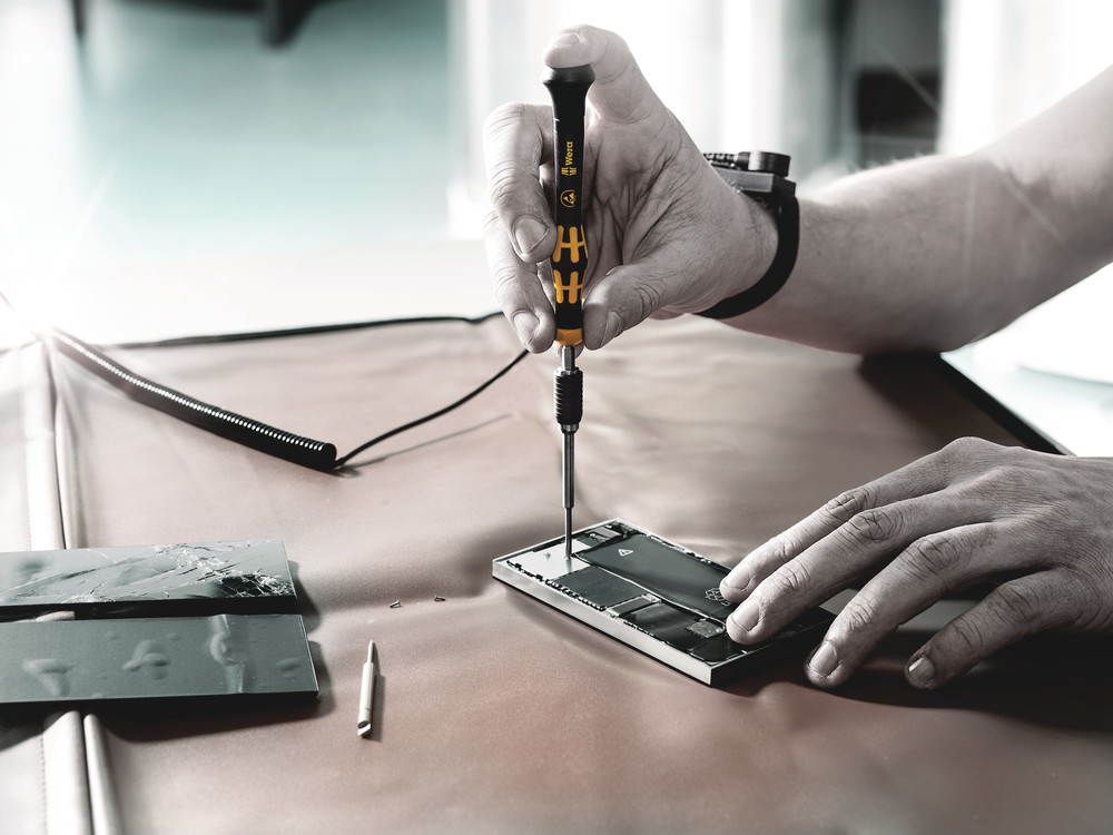 Porte-embouts ESD Kraftform Micro 1013 Micro ESD WERA - 05300004001