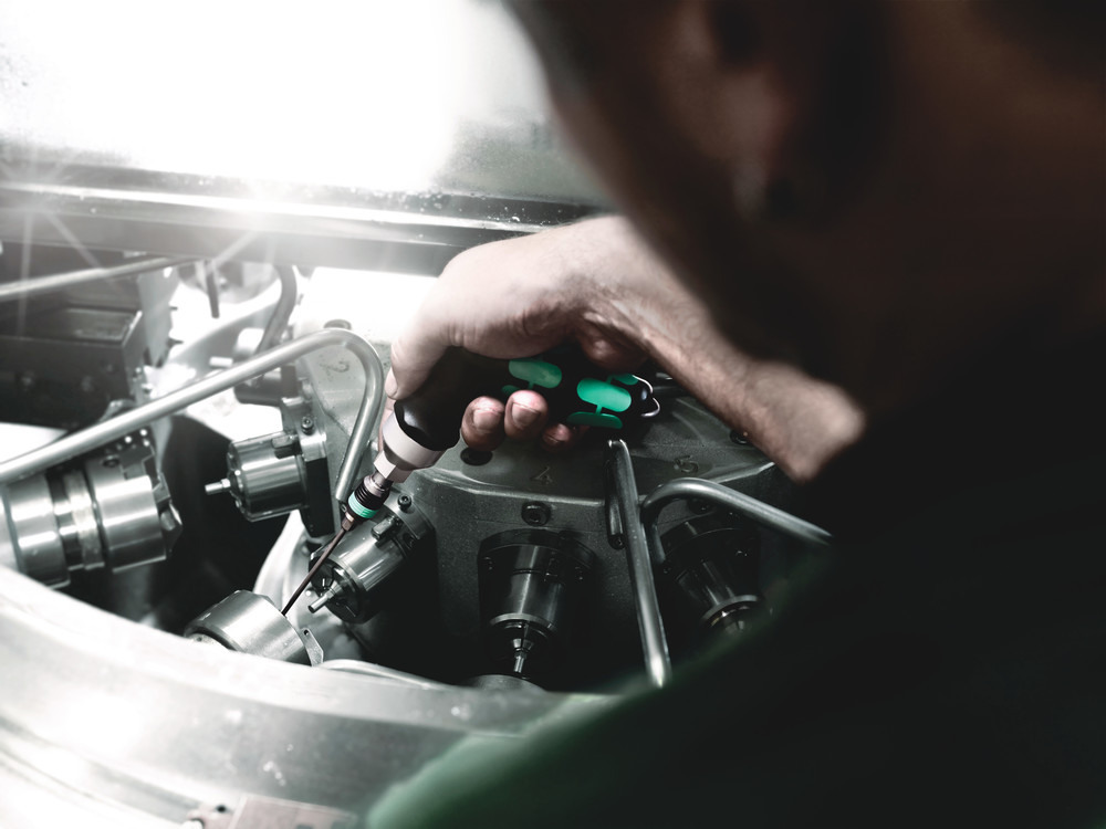 Jeu de tournevis dynamométriques Kraftform 2,5-55,0 in.lbs. 7445/46/47 in.lbs. WERA - 05350451001