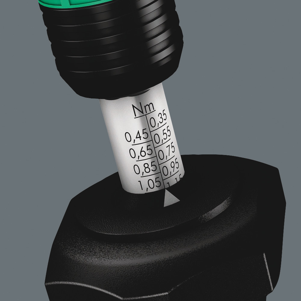 Jeu de tournevis dynamométriques Kraftform 2,5-55,0 in.lbs. 7445/46/47 in.lbs. WERA - 05350451001