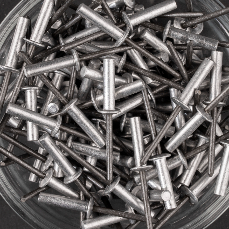 250 rivets étanches à aluminium/acier à tête plate à Ø4,8x21mm - SCELL-IT - WAD4821