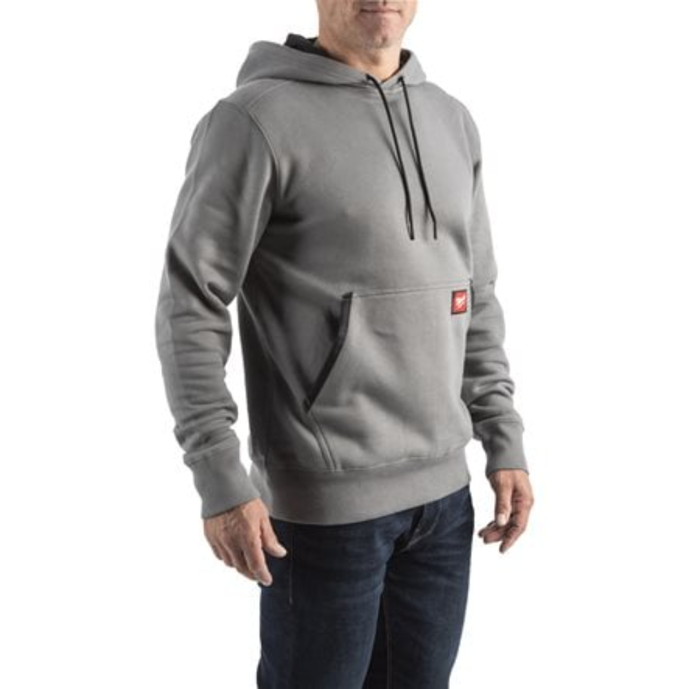 SWEAT MID À CAPUCHE GRIS - TAILLE (S) - Blister MILWAUKEE EPI - 4932493121