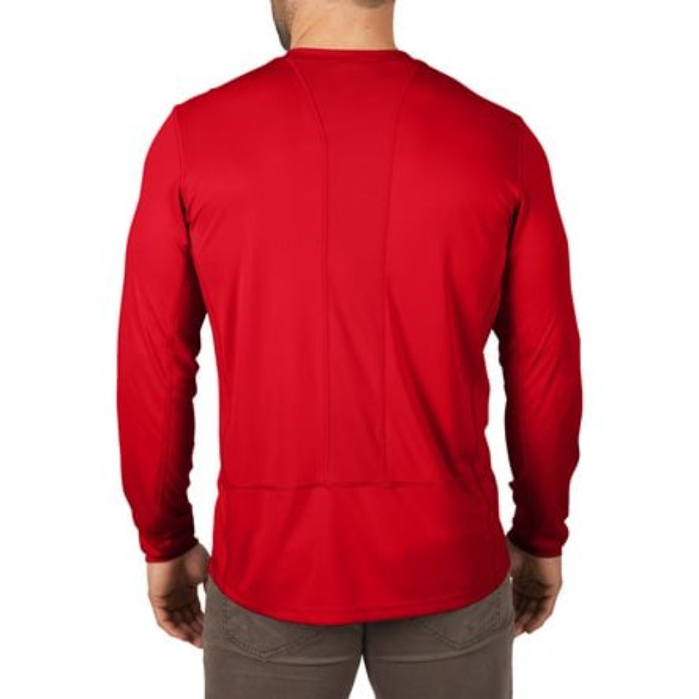 T-SHIRT WORKSKIN MANCHES-LONG ROUGE S. - Blister MILWAUKEE EPI - 4932493083