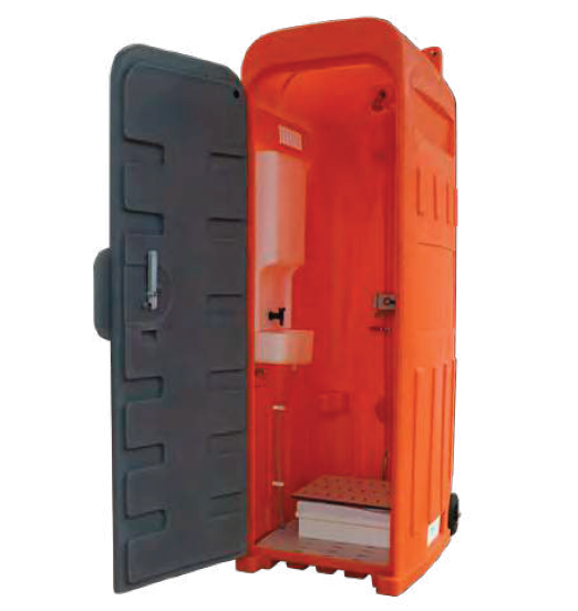 WC Turc chimique de chantier et douche SIRL - W.11500.0016