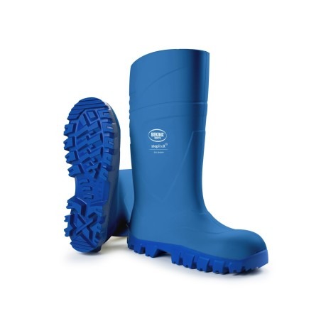 Bottes StepliteX SolidGrip S4 - Bleu BBL - BEKINA - XAN3P 5353AZ132