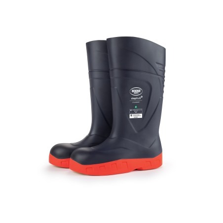 Bottes StepliteX StormGrip S5 bleue et orange - BEKINA - XAS9P 5562YP533