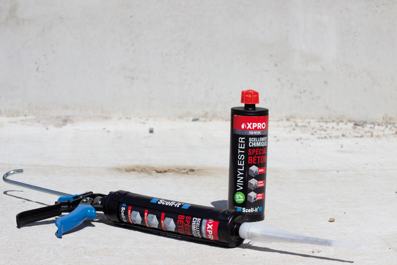 Scellement chimique 100% certifié - SCELL-IT - X-PRO160