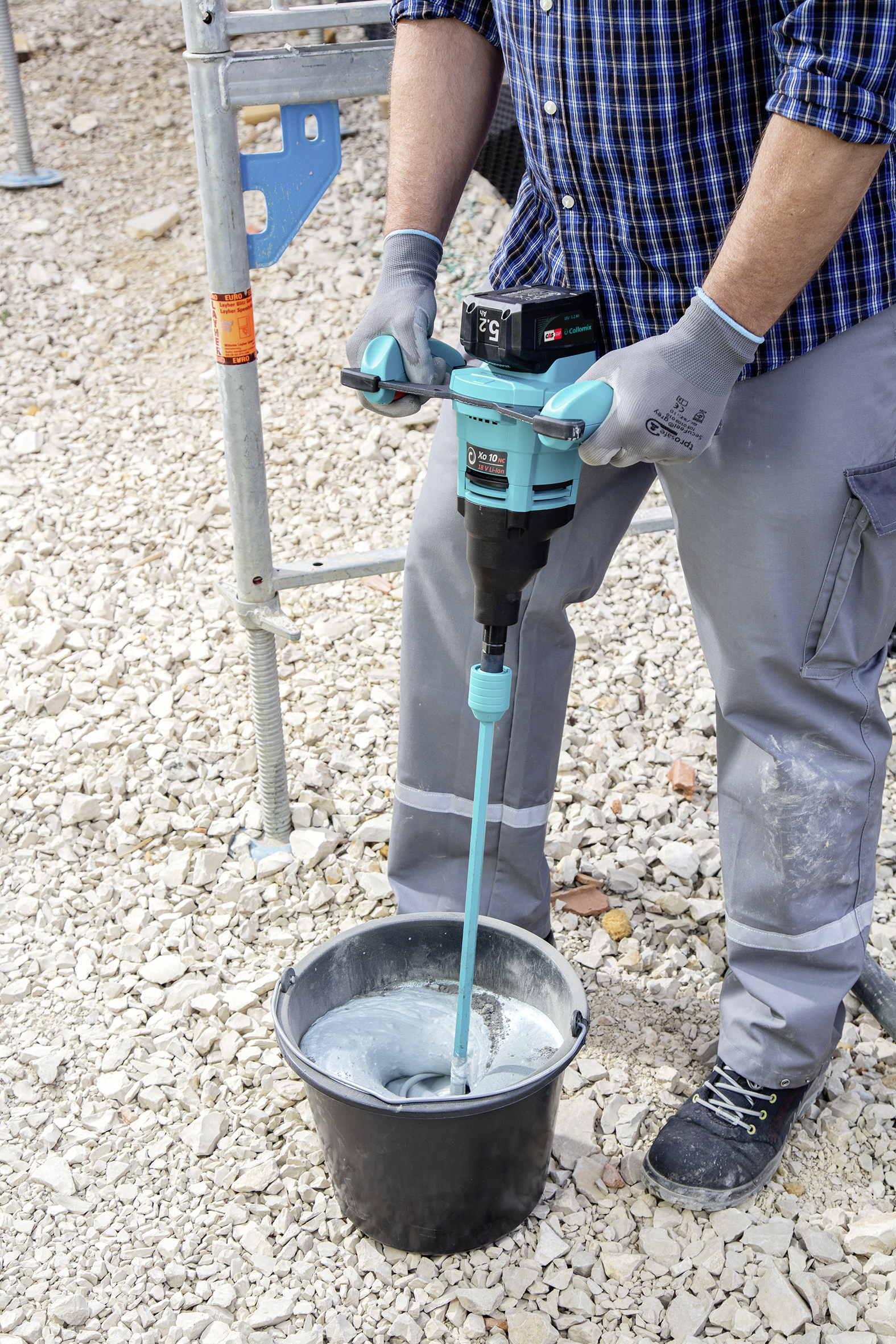 Mélangeur Xo 20 NC avec WK 140 HF sans Batterie et Chargeur - COLLOMIX - 25166