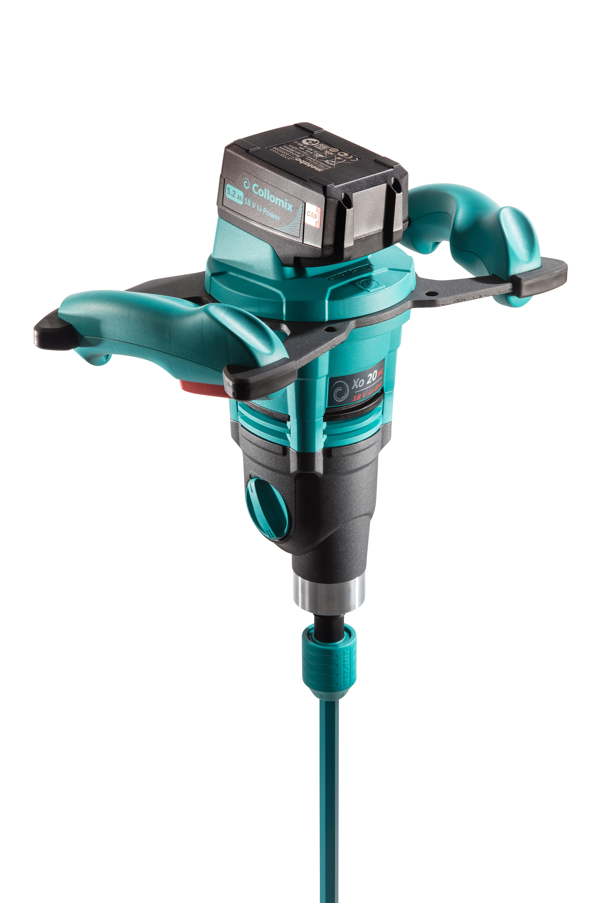 Mélangeur Xo 20 NC avec WK 140 HF avec 2x Batterie et Chargeur - COLLOMIX - 25167