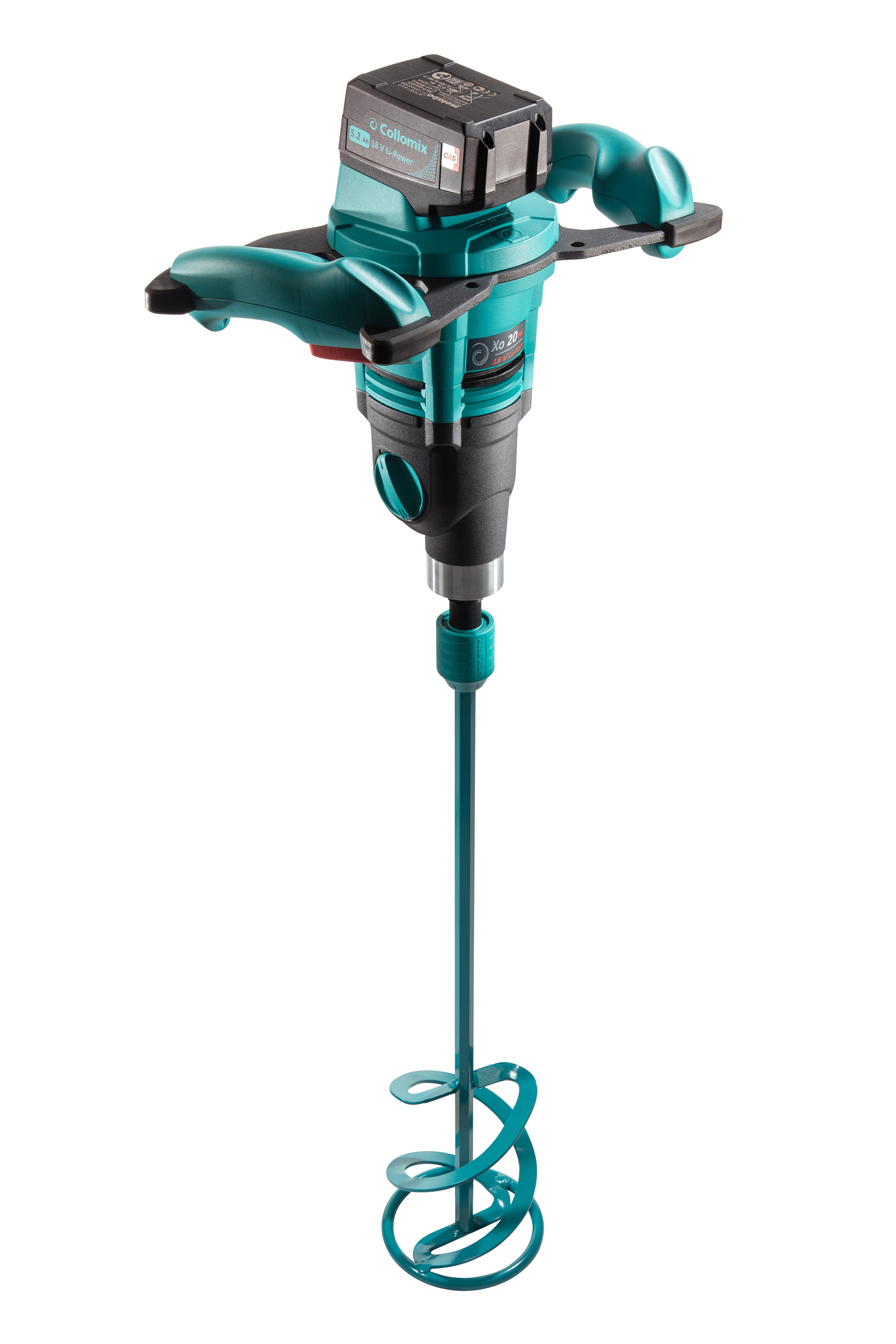 Mélangeur Xo 20 NC avec WK 140 HF avec 2x Batterie et Chargeur - COLLOMIX - 25167