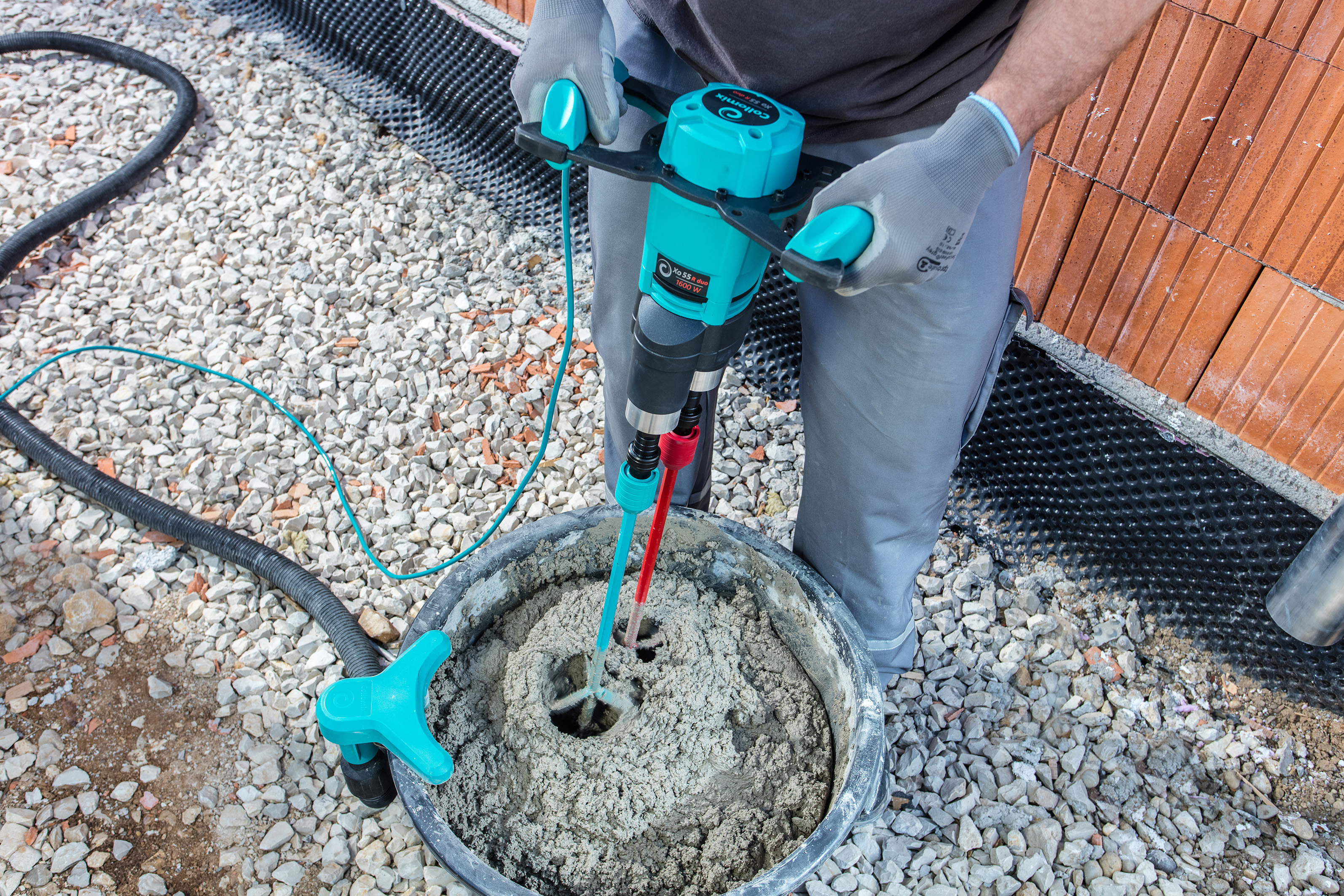 Mélangeur Xo 55 R duo avec MKD 140 HF - COLLOMIX - 25160