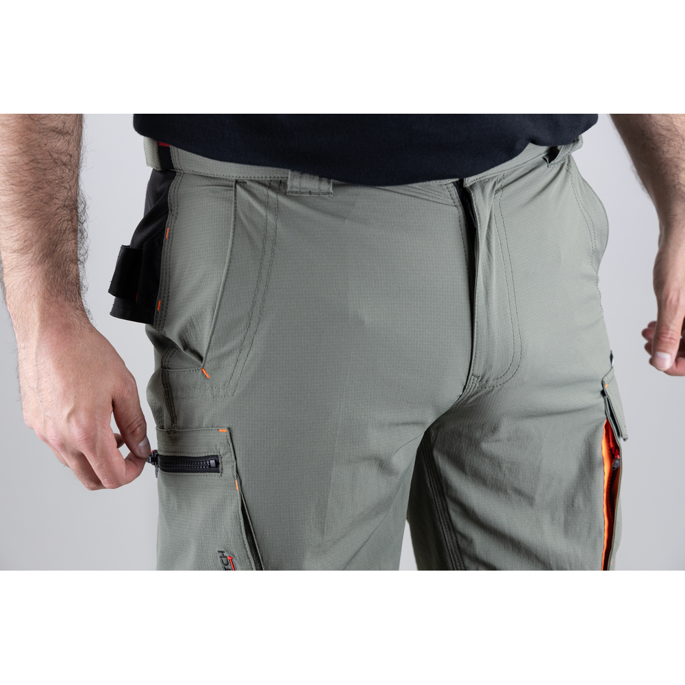 Bermuda stretch 4 WAY homme CELSIUS KAKI CLAIR - LMA LEBEURRE - 6163