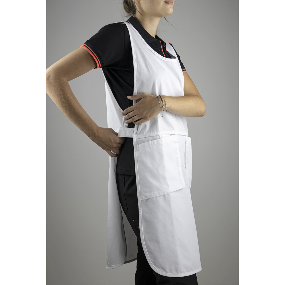 Chasuble blanc réglable la taille VITA C1 BLANC - LMA LEBEURRE - 7083