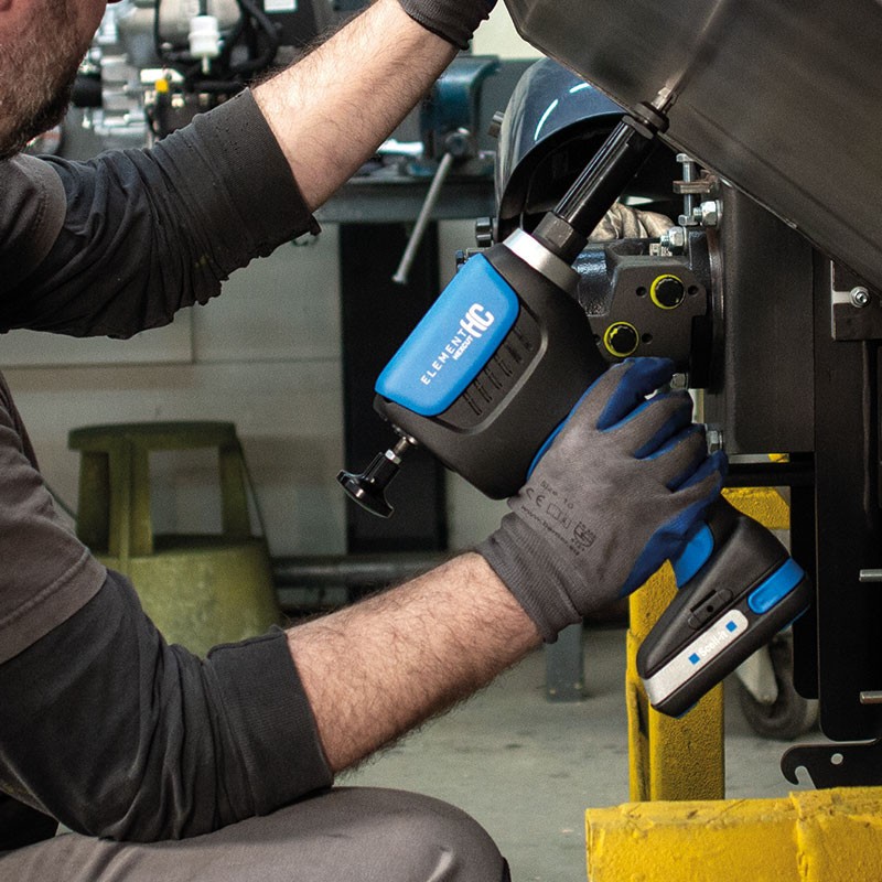 Poinçonneuse hexagonale SCELL-IT à batterie M5-M8 EHC2XBAT