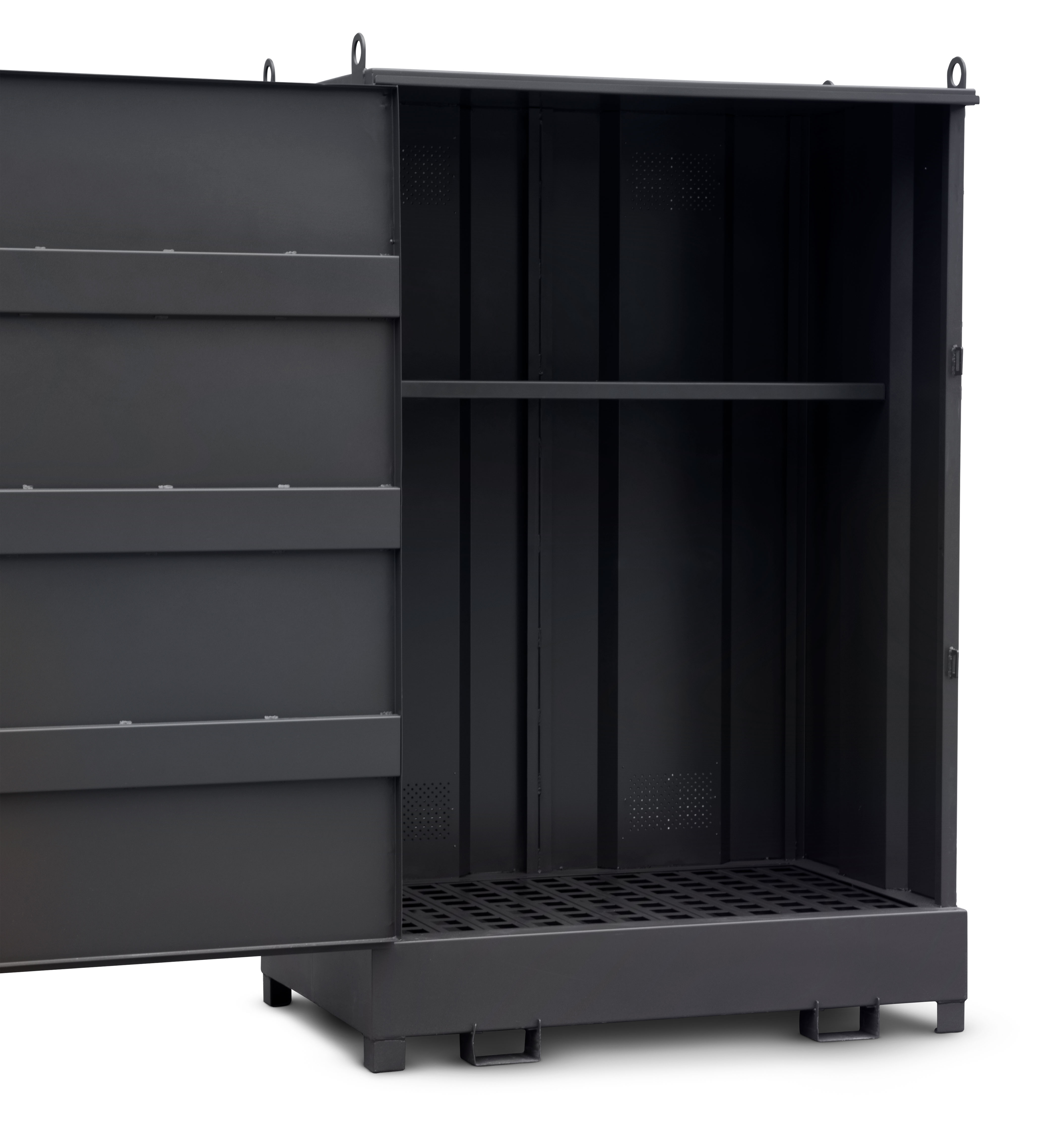Armoire 2 fûts avec étagère drumbank db2s 1410x930x2205 ARMORGARD - DB2S