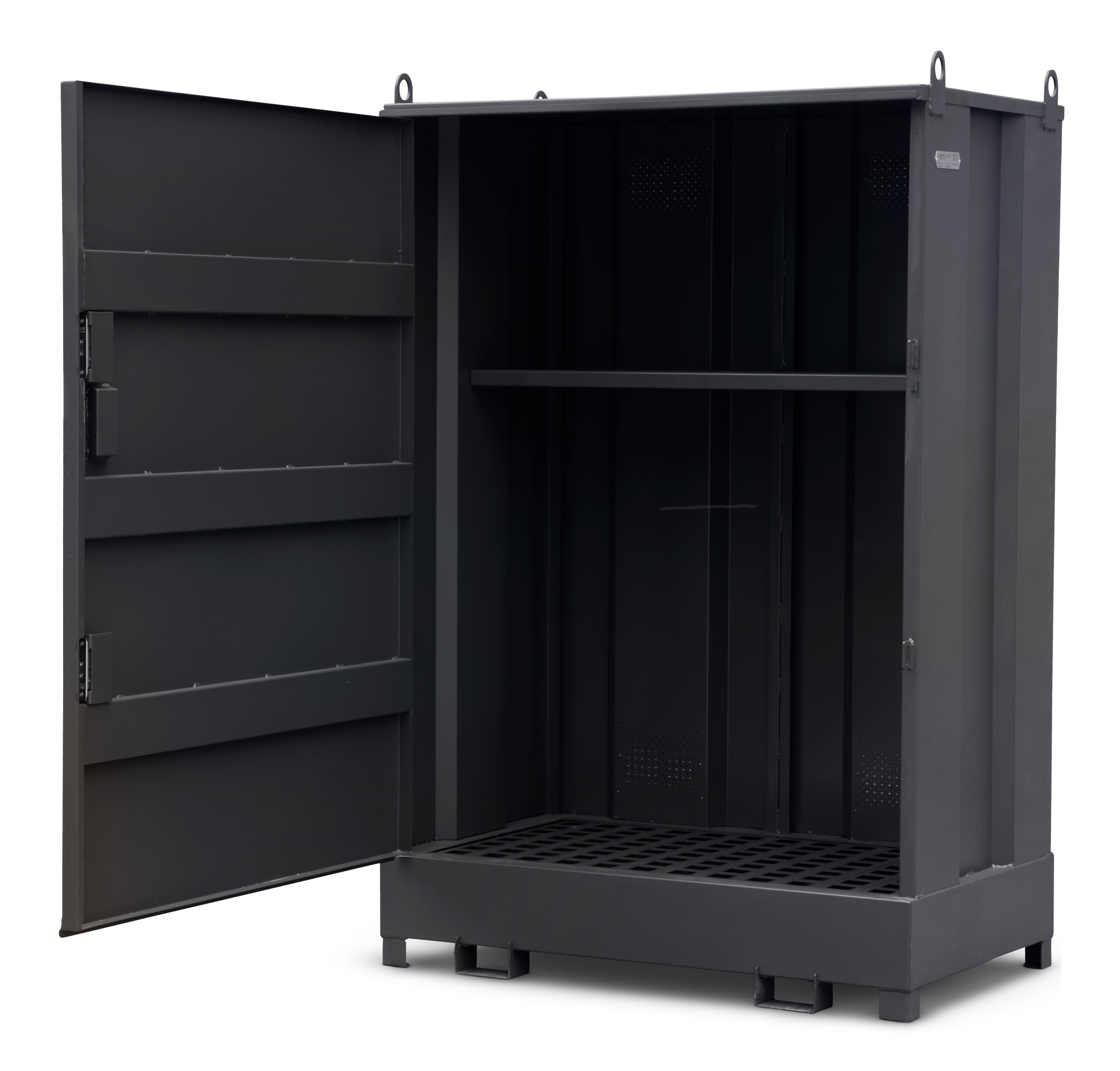 Armoire 2 fûts avec étagère drumbank db2s 1410x930x2205 ARMORGARD - DB2S