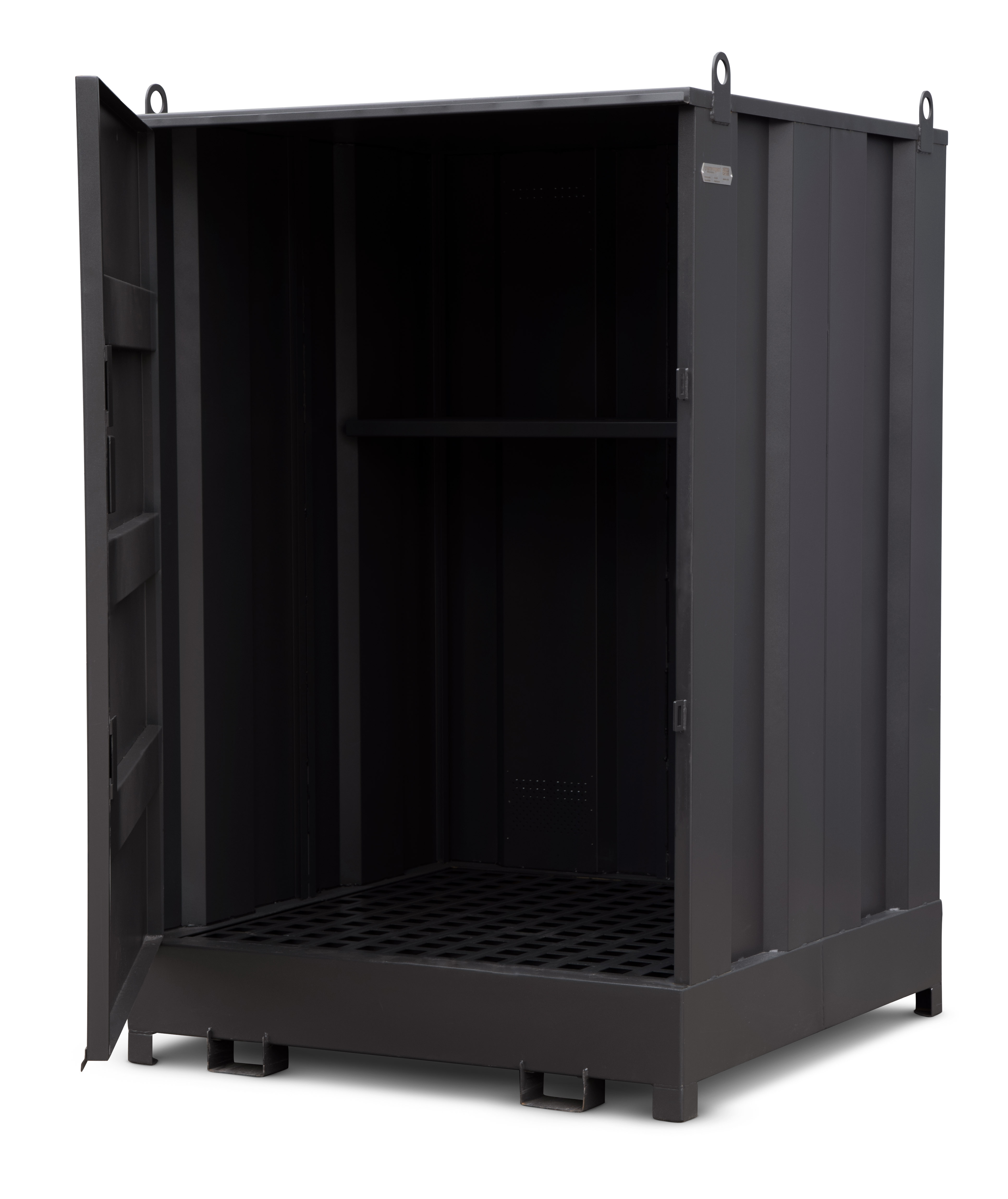 Armoire 4 fûts avec étagère drumbank db4s 1410x1430x2205 ARMORGARD - DB4S