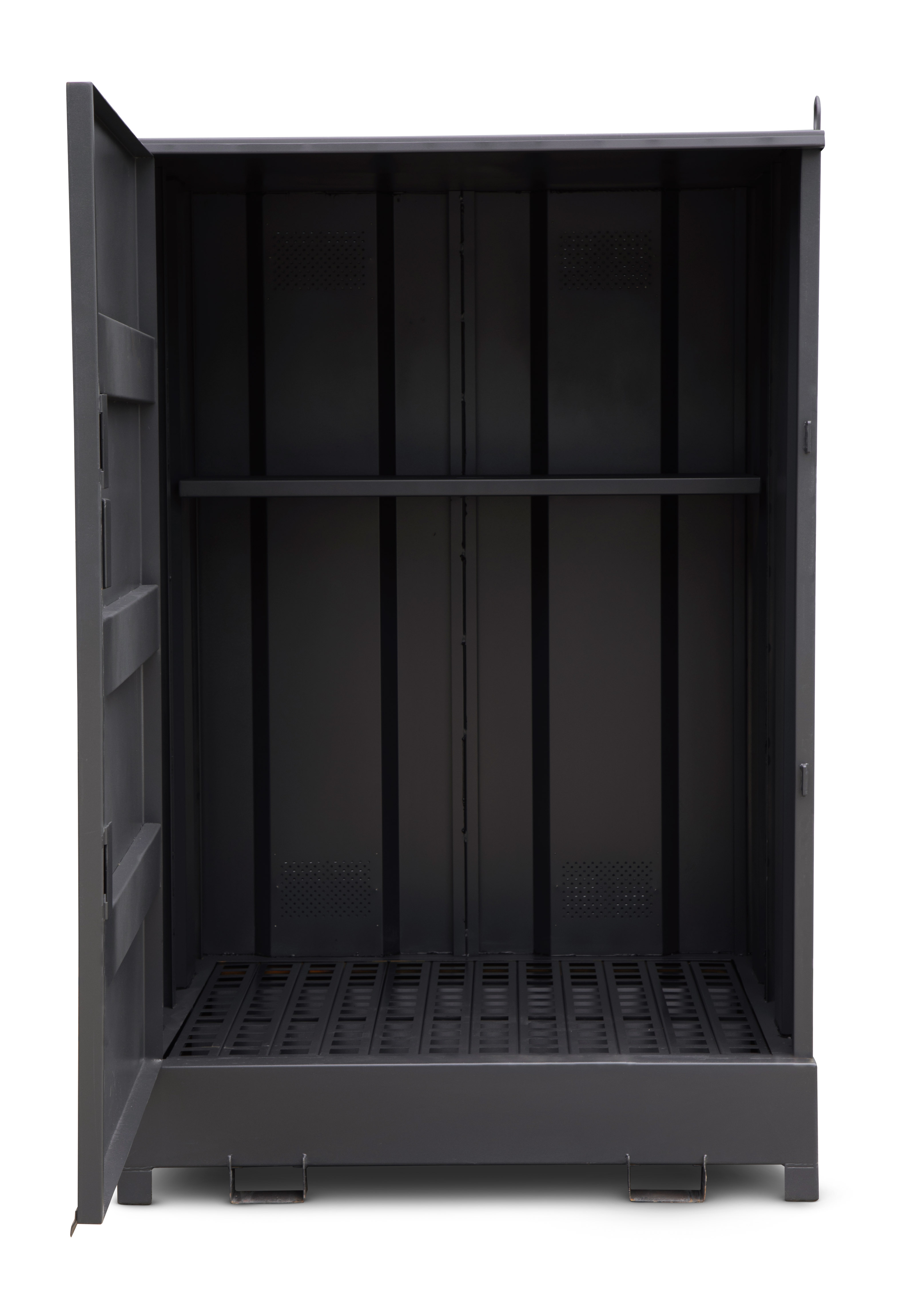 Armoire 4 fûts avec étagère drumbank db4s 1410x1430x2205 ARMORGARD - DB4S