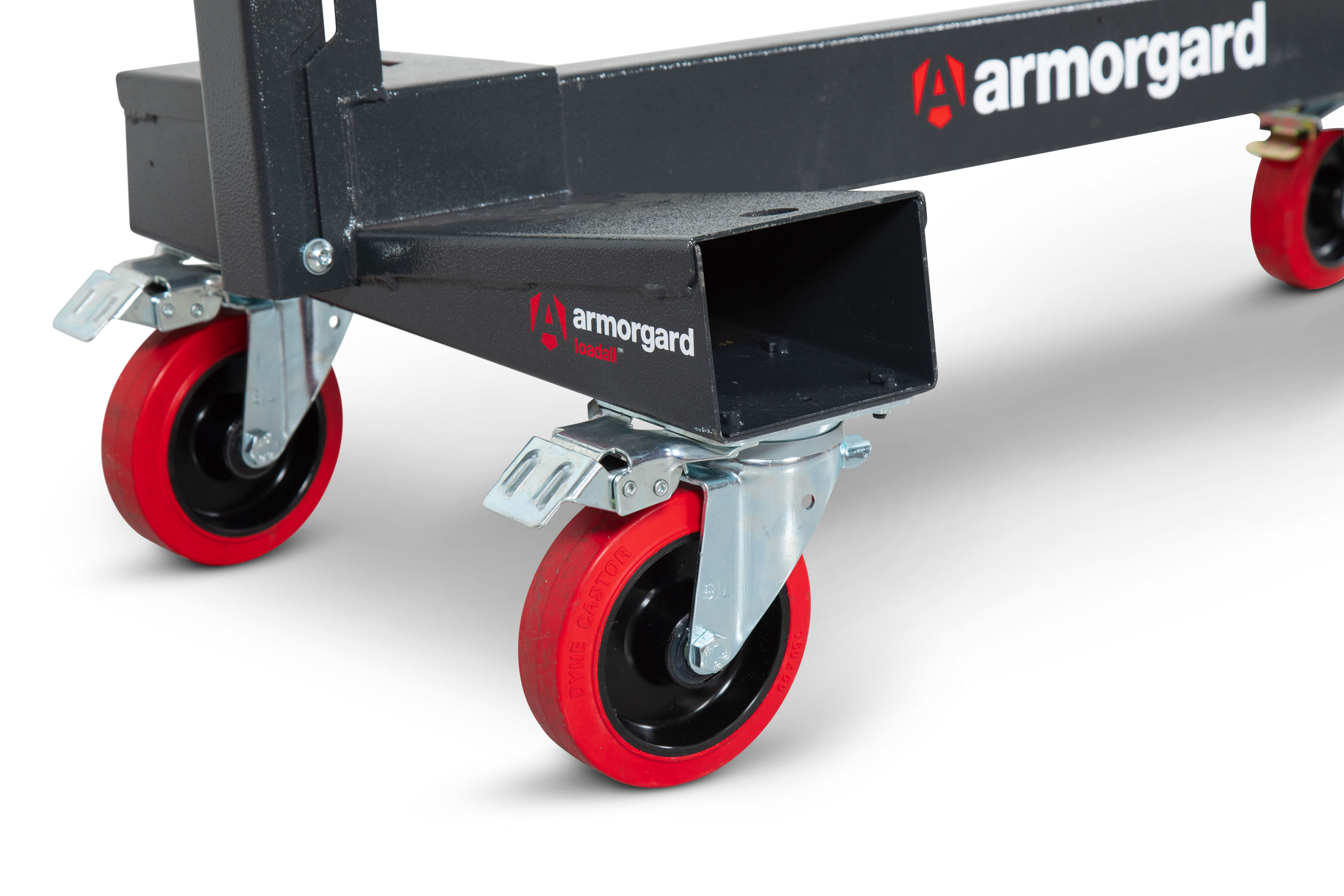 Chariot mobile porte plaque avec pinces Loadall la750-pro 1705x550x1305 ARMORGARD - LA750-Pro