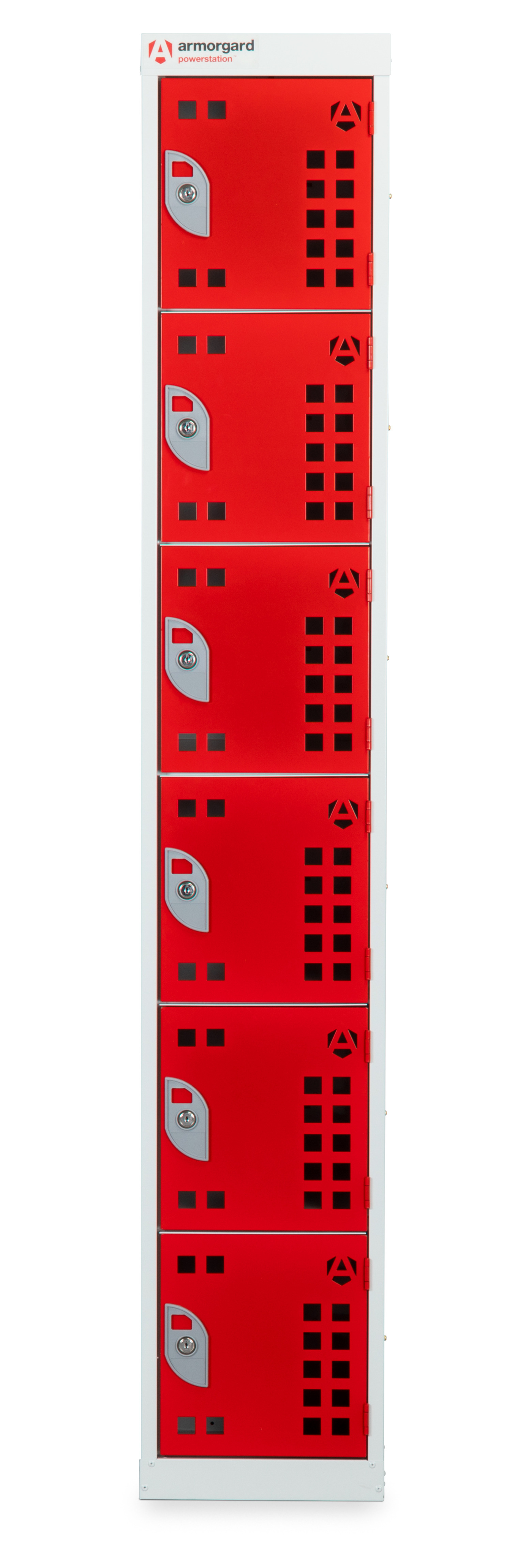 Borne de chargement pw6 powerstation 6 casiers - 300x450x1800ARMORGARD - PWS6