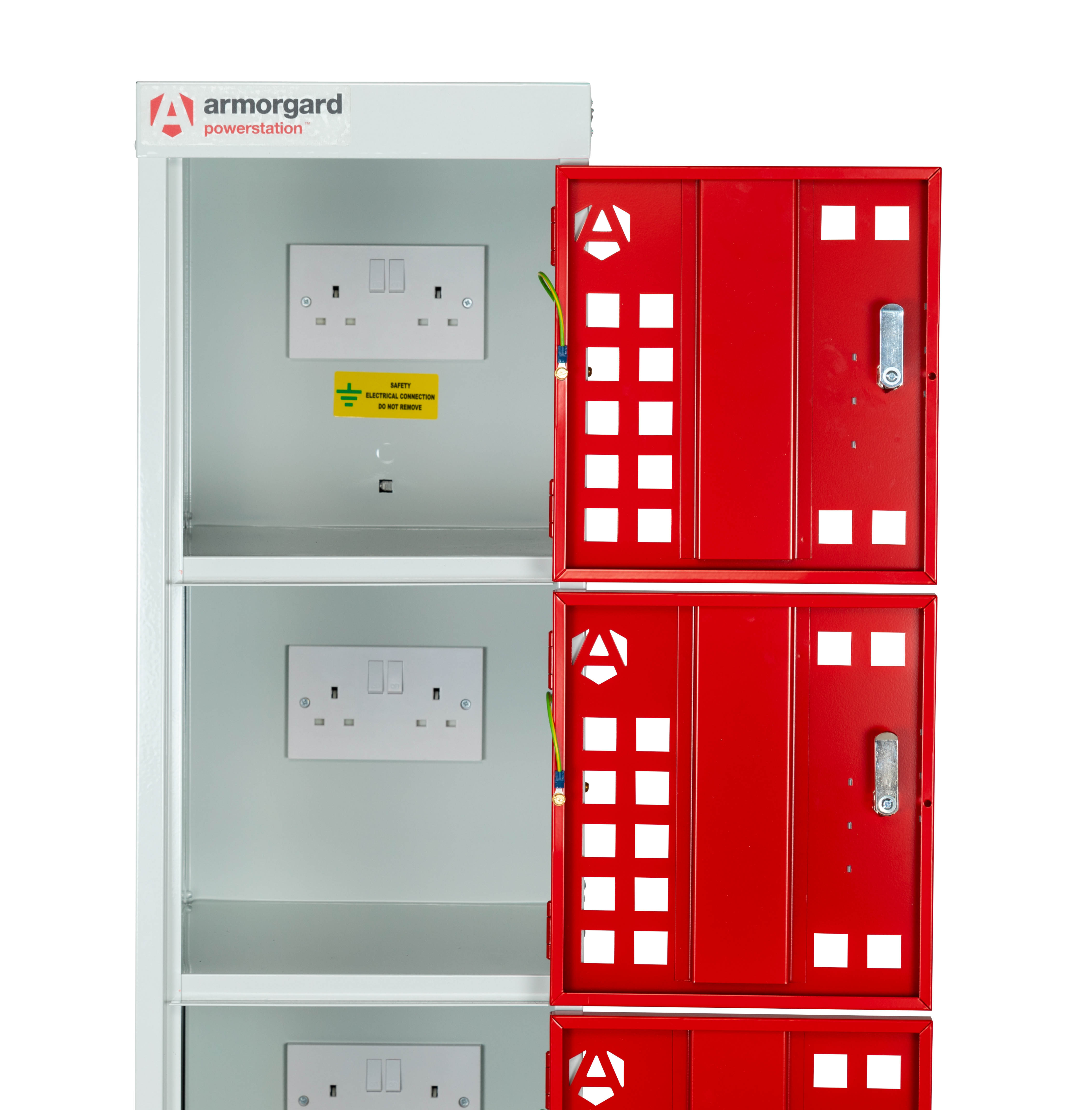 Borne de chargement pw6 powerstation 6 casiers - 300x450x1800ARMORGARD - PWS6