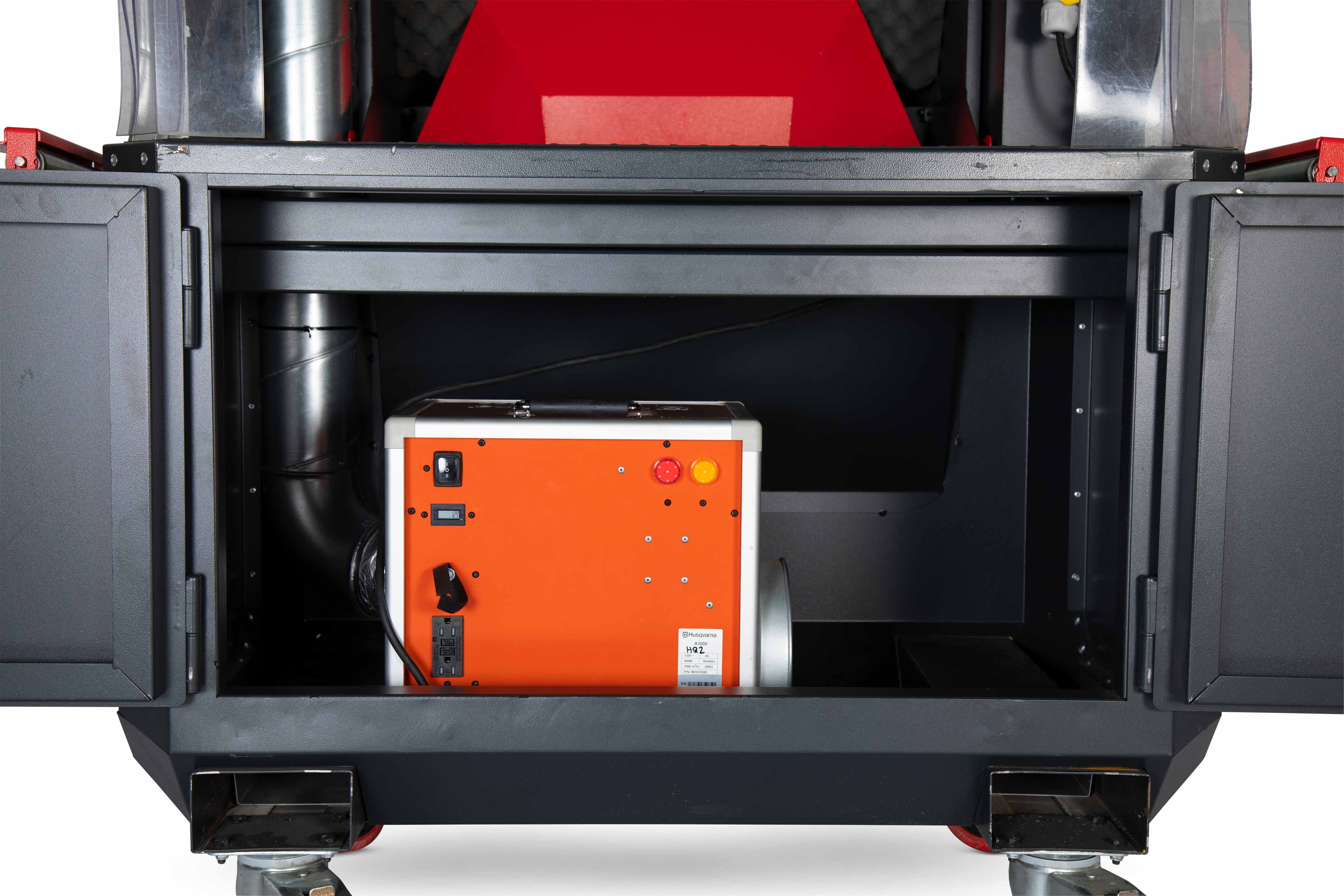 Station de découpe avec kit extraction et purificateur d'air cuttingstation ss7x ARMORGARD - SS7X