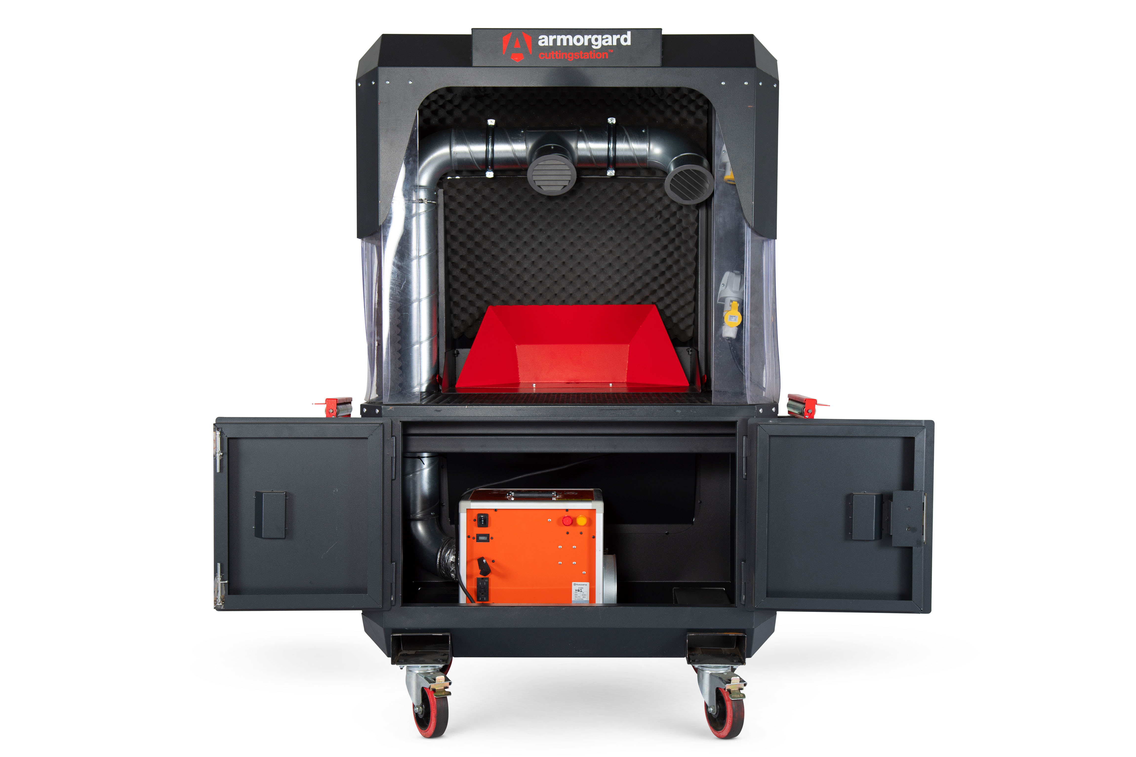 Station de découpe avec kit extraction et purificateur d'air cuttingstation ss7x ARMORGARD - SS7X