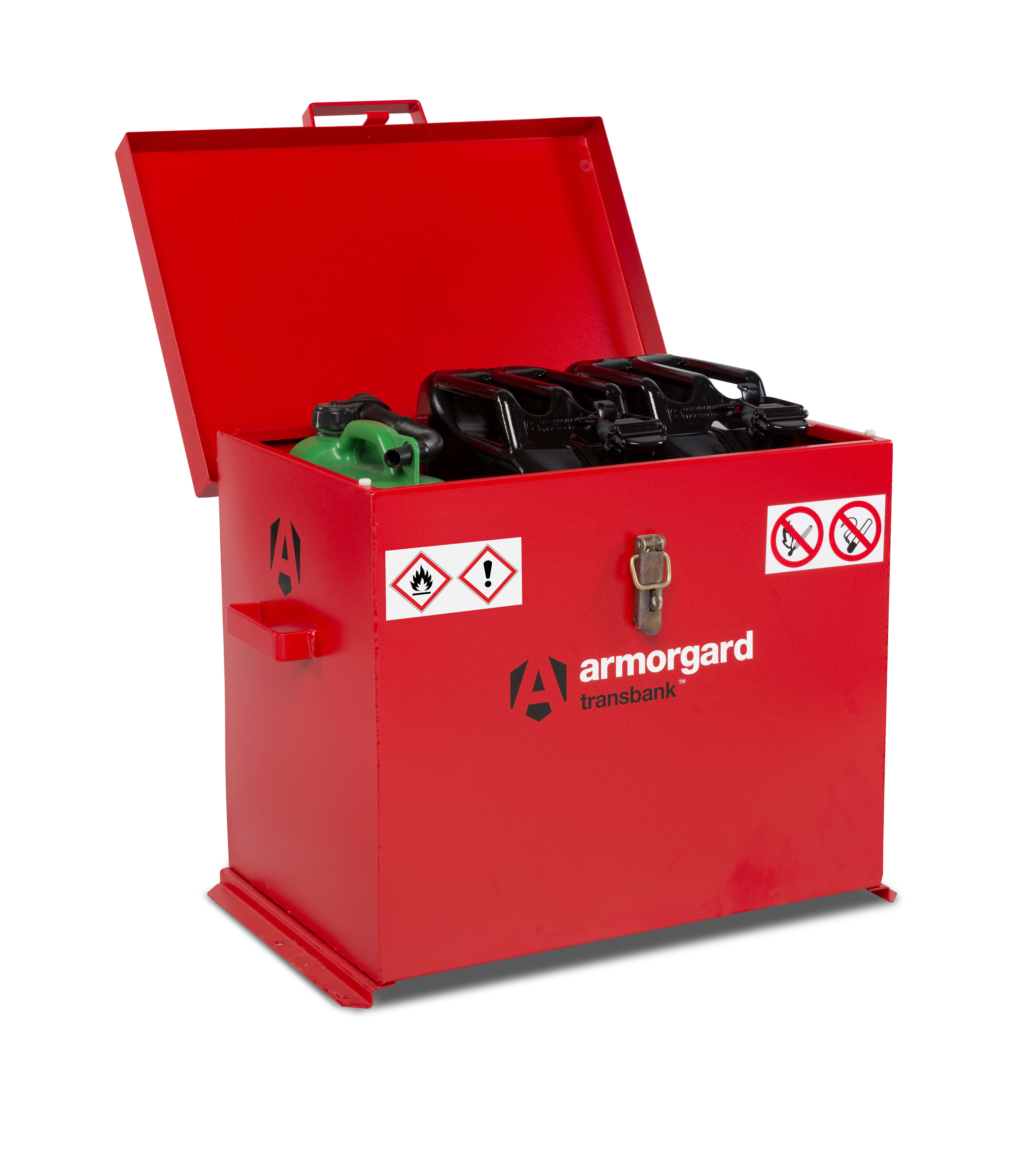 Coffre transport et stockage carburants transbank trb3 - 705x485x540 ARMORGARD - TRB3