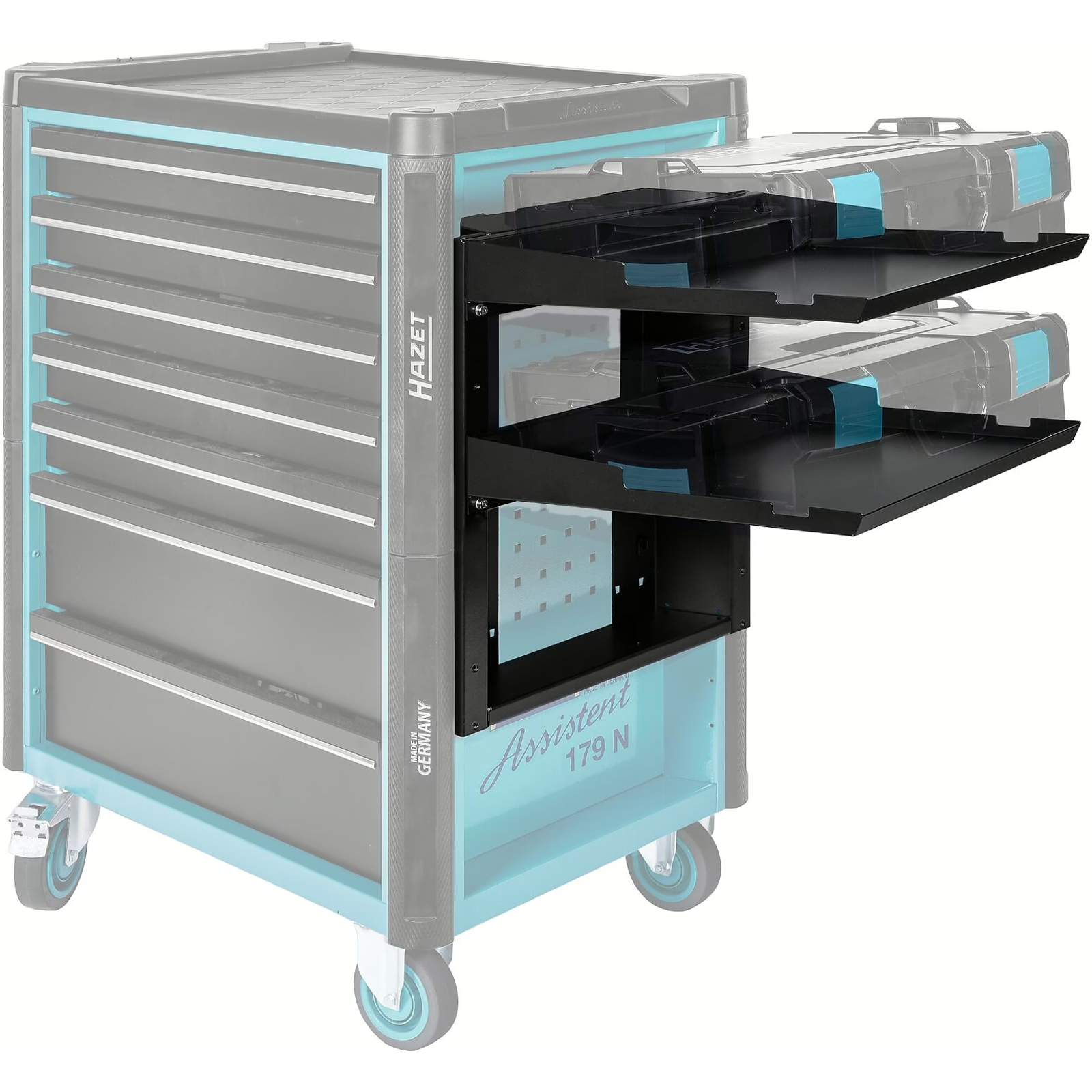 Jeu de supports pour deux coffres L-Boxx 515 x 441 x 496 mm HAZET - 179N-51