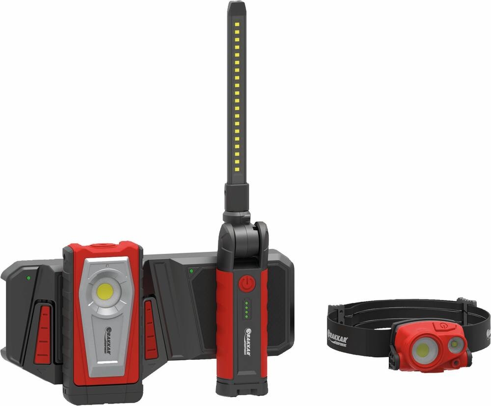 Lampe de poche 1000 lumens rechargeable par induction DRAKKAR - 82320