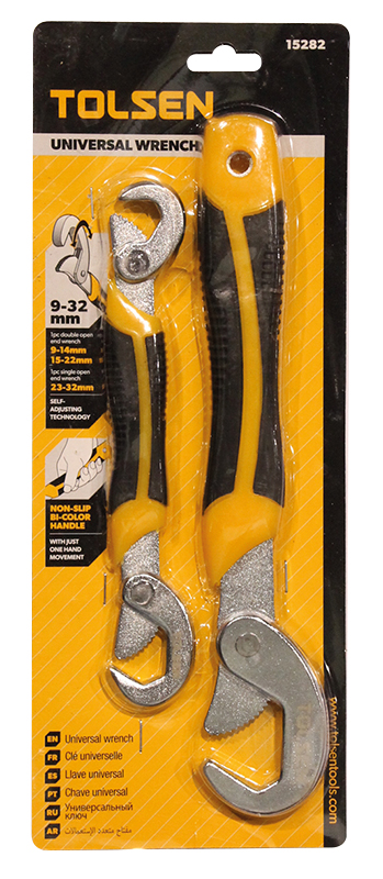 Kit 2 cles universelles tolsen (15282) TOLSEN - 100133