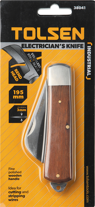 Couteau electricien (38041) TOLSEN - 100272