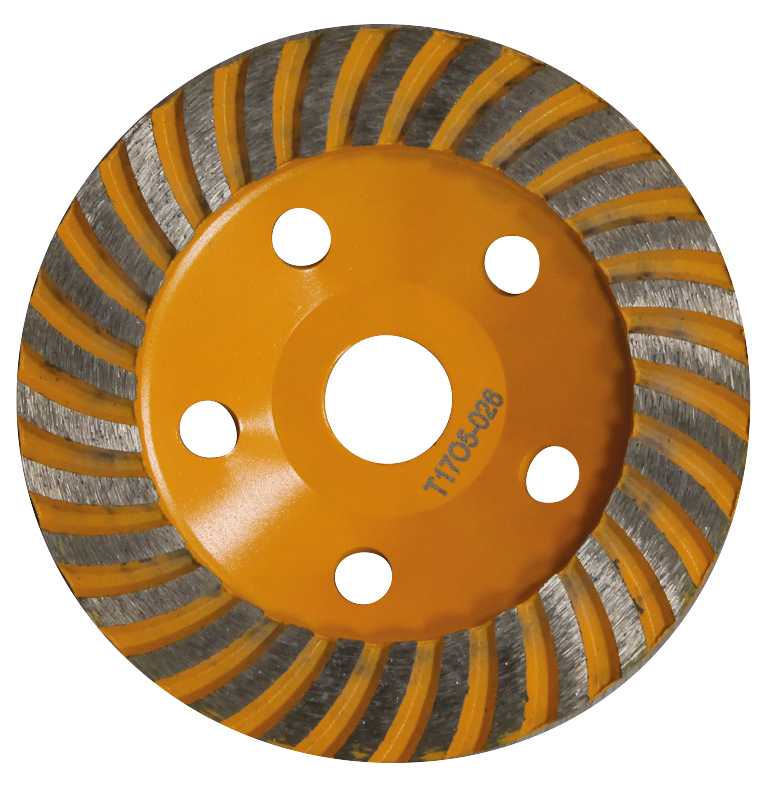 Disque segmente 5mm 125x22,2mm turbo cup (76682) TOLSEN - 100453