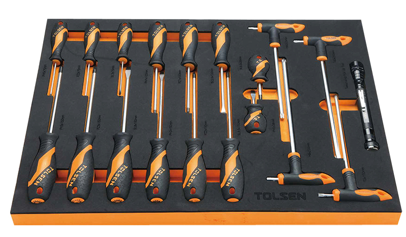 Servante 7 tiroirs 179pcs tolsen (85411) TOLSEN - 100459