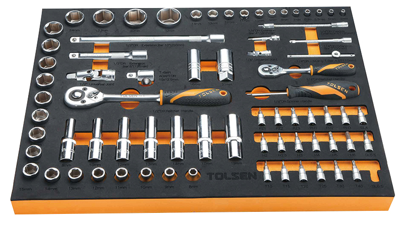 Servante 7 tiroirs 179pcs tolsen (85411) TOLSEN - 100459