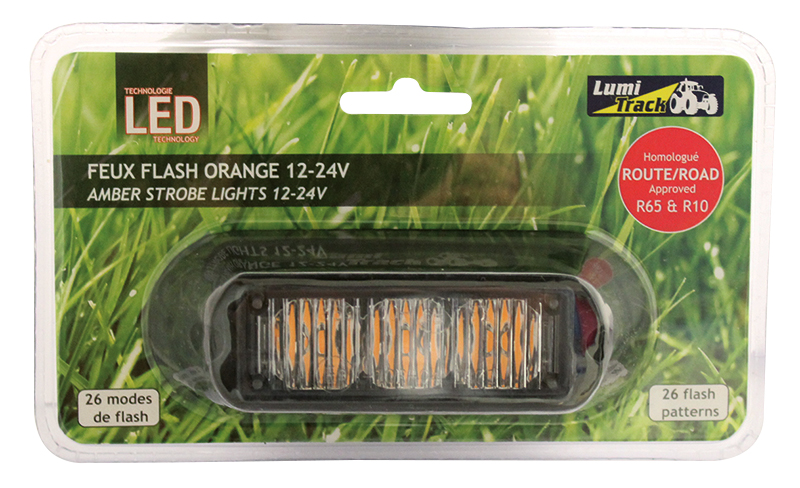 Feu penetration 3 led orange lumitrack - 722151