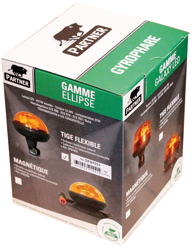 Gyrophare ellipse magn h21w 12v delta force - 724284