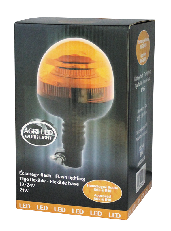 Gyrophare agriled flexible 12/24v - 724474