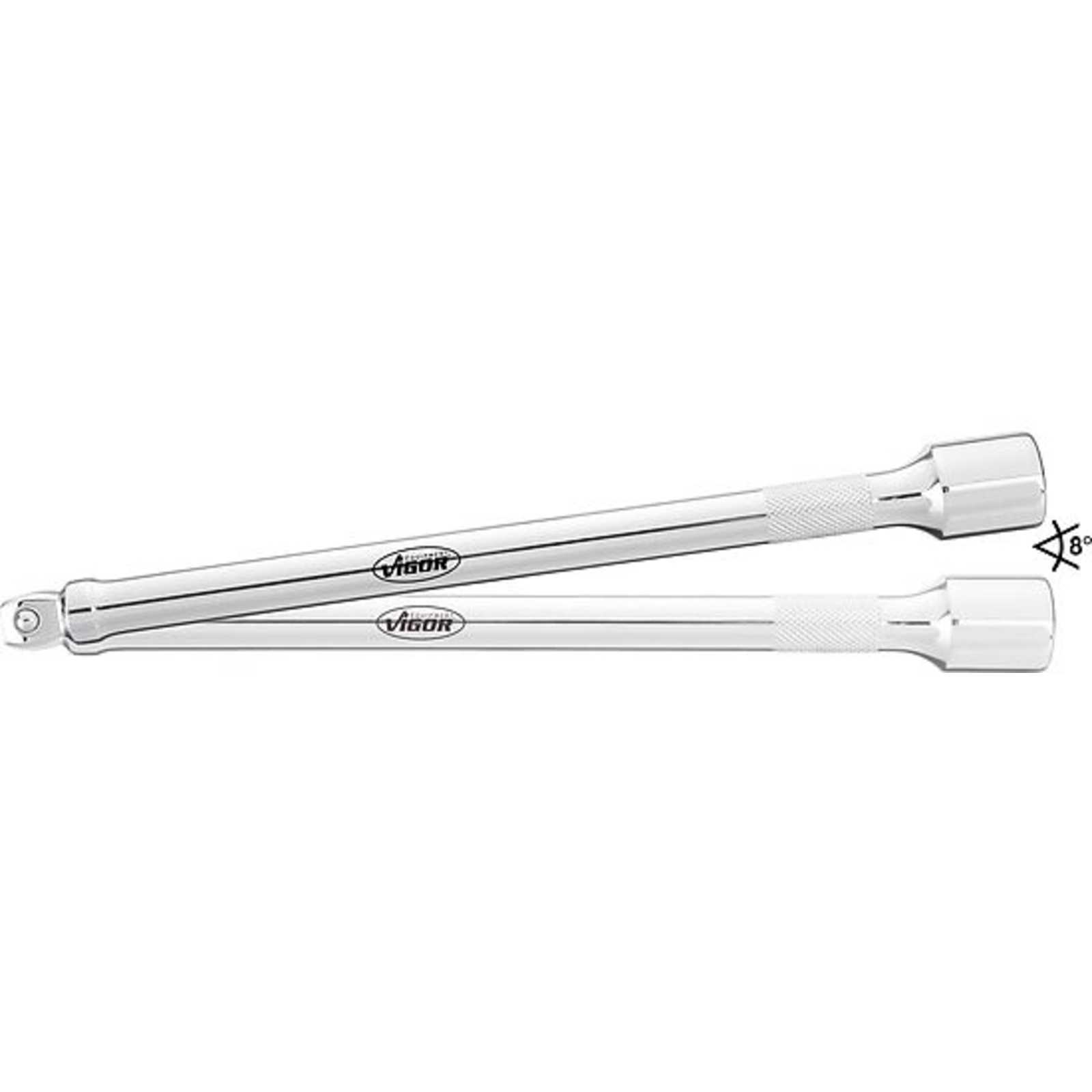 Rallonge pivotante 75 mm 1⁄2″→1⁄2″  VIGOR - V4318