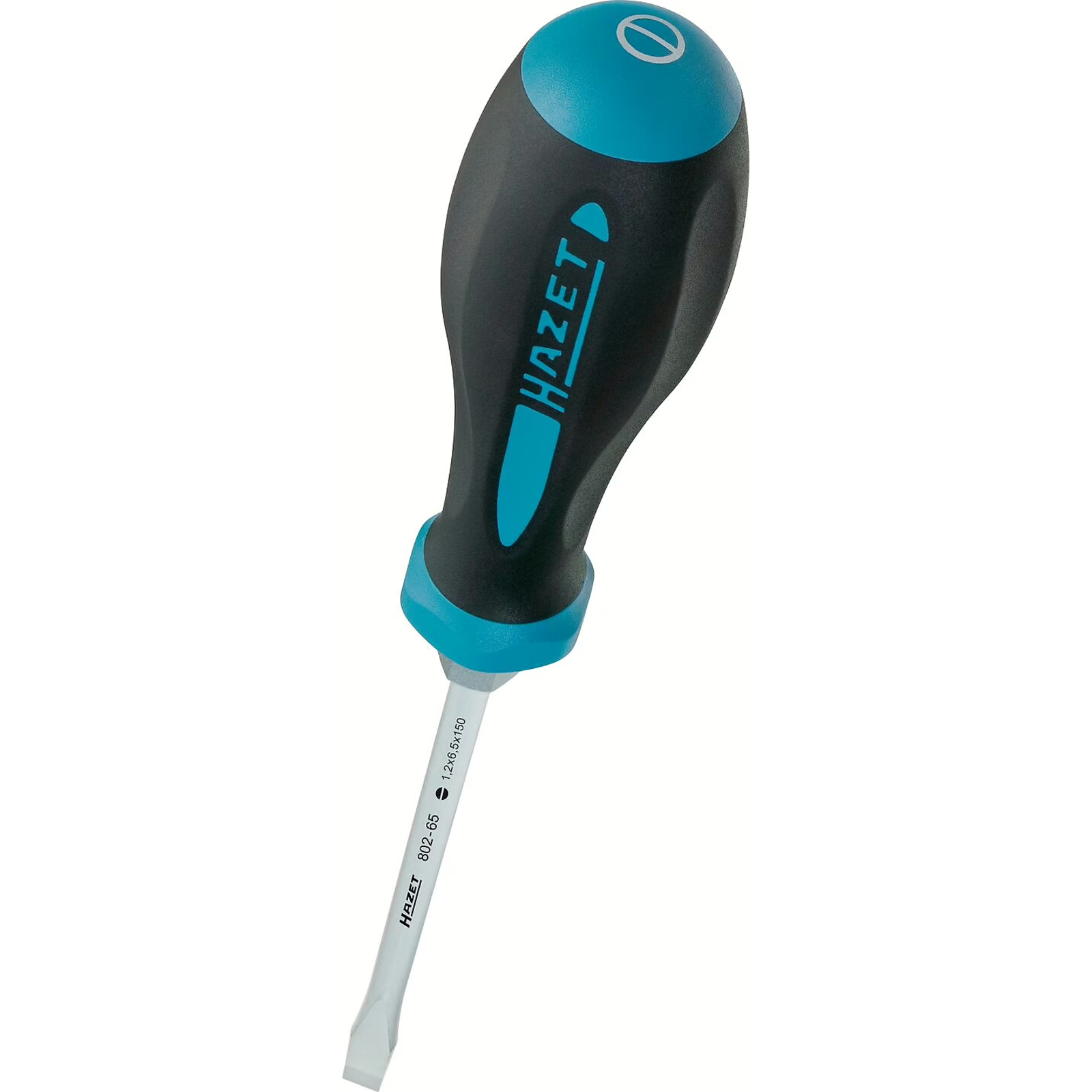 Jeu de tournevis fente et Phillips PH 5 pièces 0,8 x 4 – 1,2 x 6,5 manche 3 composants antidérapant HAZET - 802/5