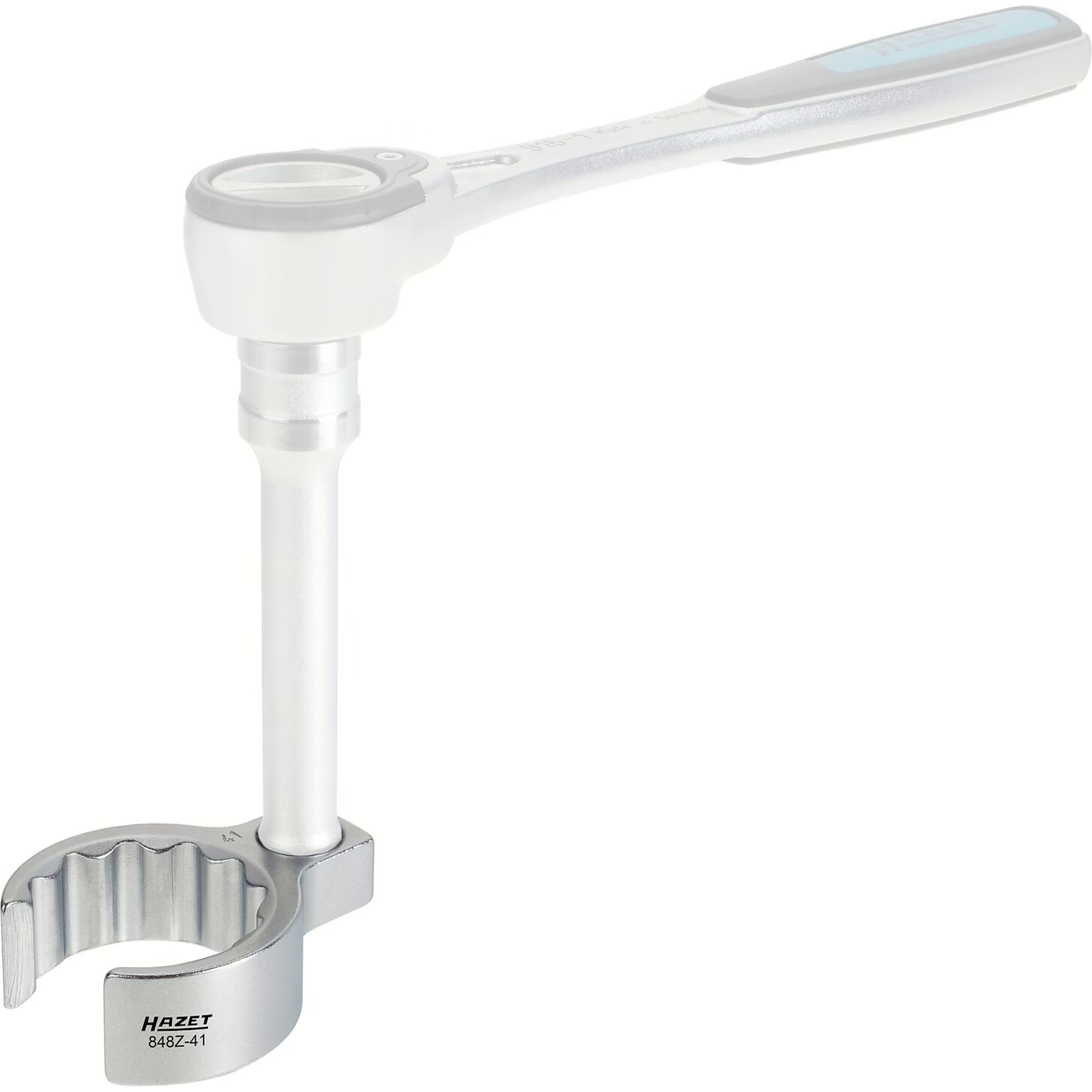 Clé polygonale ouverte 19 mm carré creux 3/8