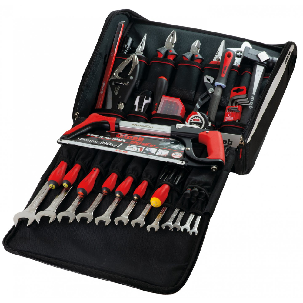 B'UP  TROLLEY + ESSENTIEL 1/2 MAINTENANCE 116 PIÈCES - MOB OUTILLAGE - 9599116001