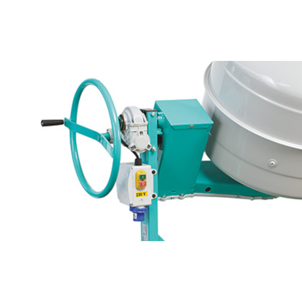 Bétonnière électrique cuve 235 litres malaxage béton 190 L IMER Syntesi S 250 - 01015700 