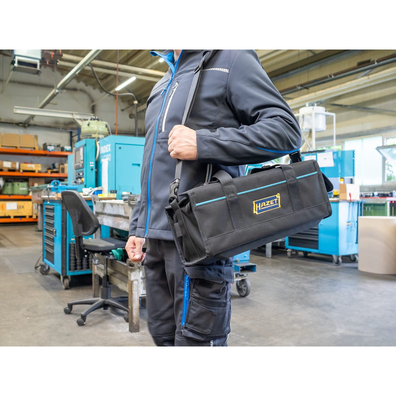 Sac à outils universel petit 51 pièces avec poche intérieure HAZET - 191T-5/51