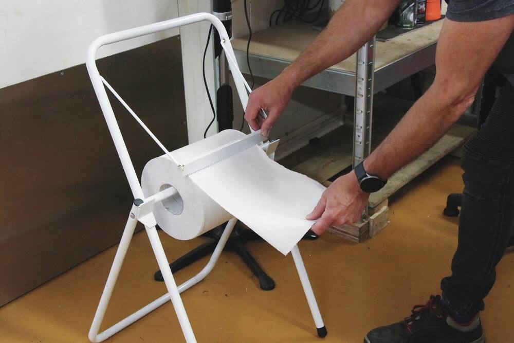 Ouate blanche 960 formats 210x300mm lot de 2 bobines KARZHAN 14595